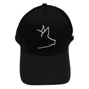 🍒 Pig Head Silhouette by Sportsman Trucker Hat Baseball Ball Cap One Size